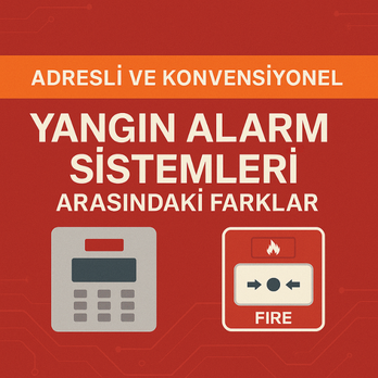 Adresli ve Konvansiyonel Yangın Alarm Sistemleri Arasındaki Farklar